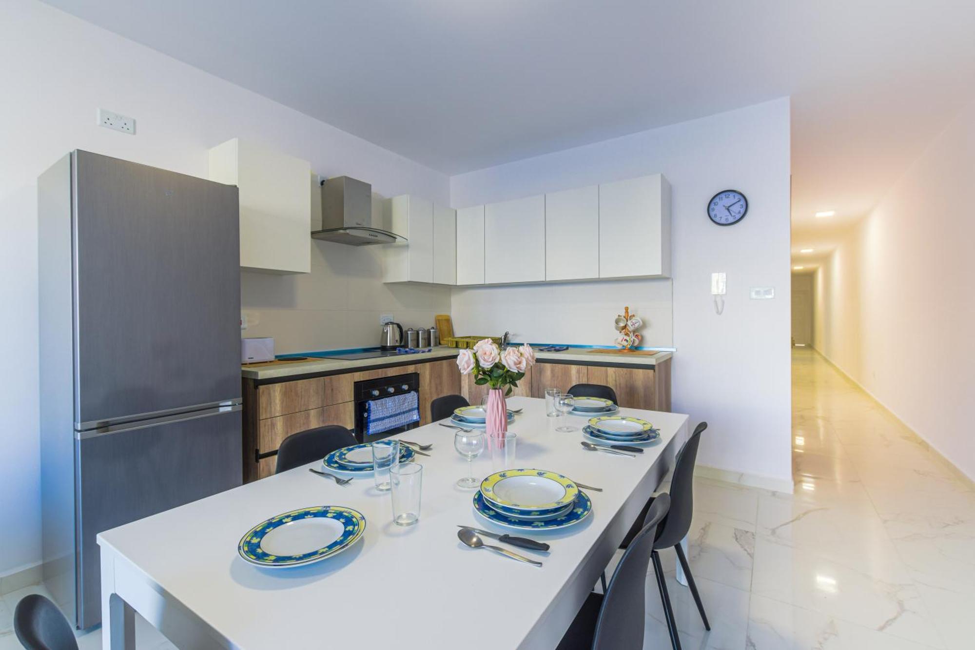 Spacious Brand New Apartment 3 Bdr 2Bth Bugibba St. Paul's Bay Buitenkant foto